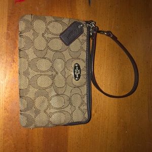 Coach wristlet